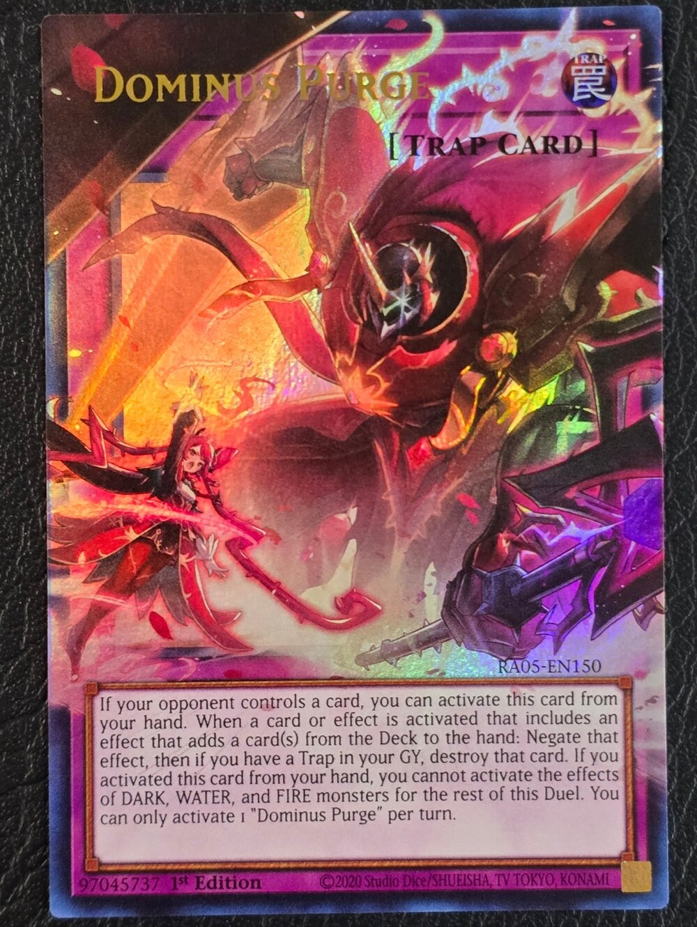 Yu-Gi-Oh Dominus Purge RA05-EN150 Ultra Rare
